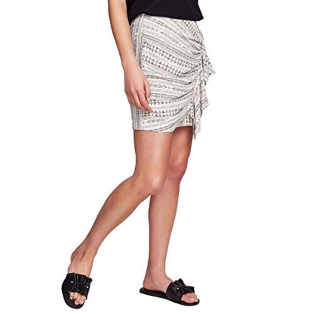 1.State Ruffle Front Mini Skirt - Picture 2 of 4